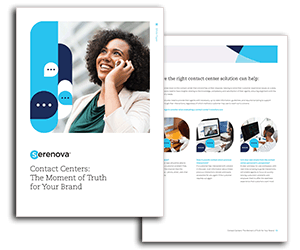 White Paper: Contact Centres – The Moment of Truth for Your Brand