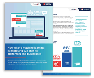 White Paper: How AI and Machine Learning Are Improving Live Chat