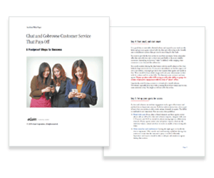 White Paper: Chat and Cobrowse Customer Service That Pays Off