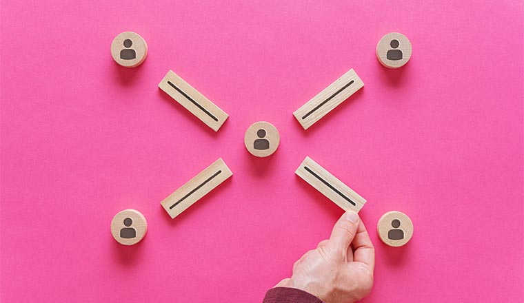 A picture of the customer relationship concept