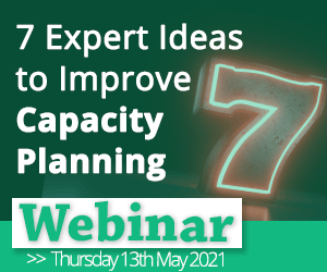 Recorded Webinar: 7 Expert Ideas to Improve Capacity Planning