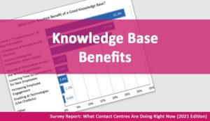 There Are Three Clear Knowledge Base Benefits
