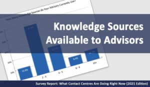 Only One in Ten Contact Centres Have a Single Knowledge Source