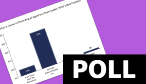 Best Practice for Promoting Agents to Team Leaders