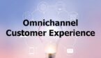 Omnichannel CX with lightbulb and channel icons