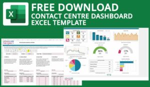Contact Centre Dashboard Excel Template – FREE Download