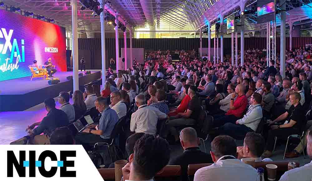 steven bartlett talking at NICE Interactions