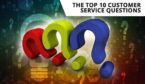 Question marks - customer service questions
