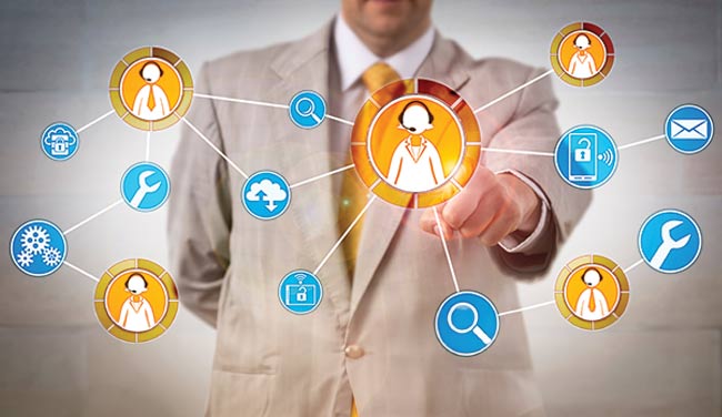 contact centre software concept