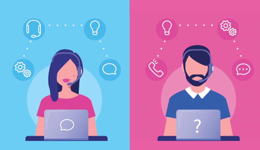 Call centre vs contact centre concept