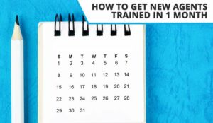 Train New Agents in Just 30 Days