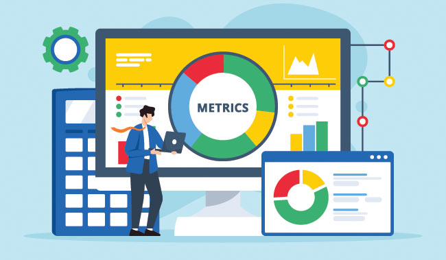 KPI Metrics dashboard