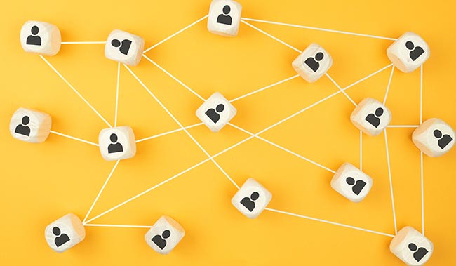 Connections between people