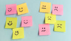 emotion post-it notes