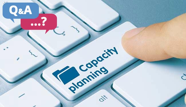 Capacity planning questions