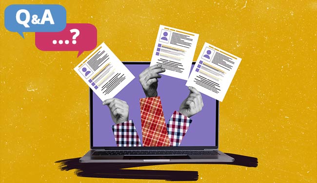 Q&A Image: How Do I Make My CV Really Special?