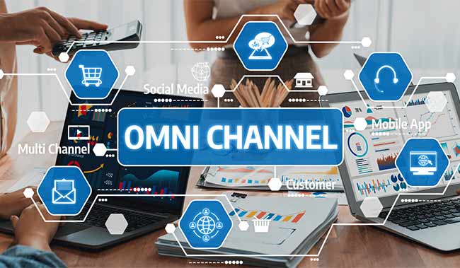 Omnichannel Customer Journey Concept