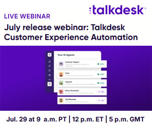 Talkdesk Customer Experience Automation – Webinar