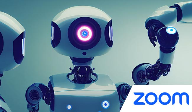 The robot in the future, 3D rendering.