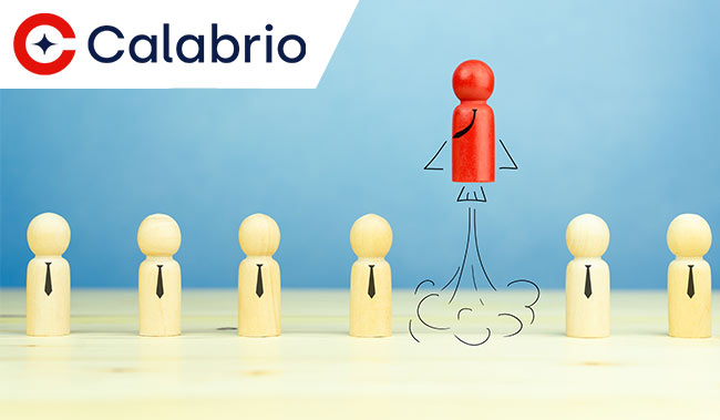 Leadership concept with wooden figures