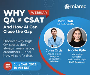 Why QA ≠ CSAT — And How AI Can Close the Gap: Webinar
