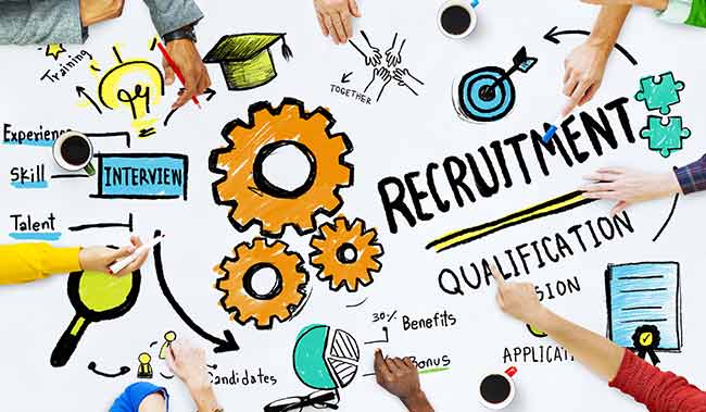 Diversity Hands Recruitment Search Opportunity Concept