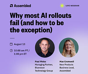 Why Most AI Rollouts Fail (and How to Be the Exception) – Webinar