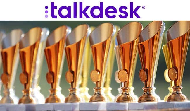 Lots of trophies on a table