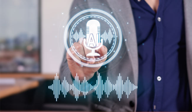 AI Voice concept