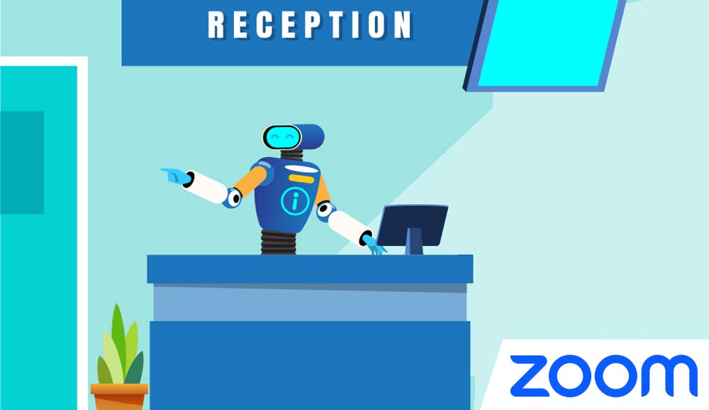 Robot receptionist