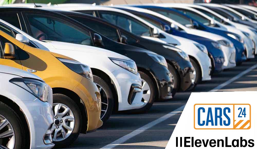 A row of cars