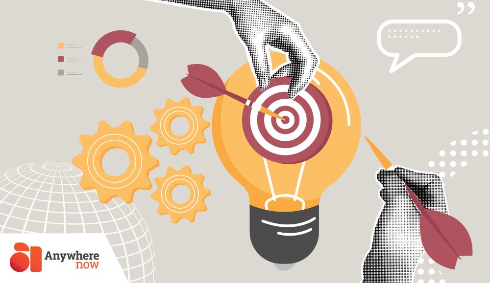 Concept of working together to achieve a goal,